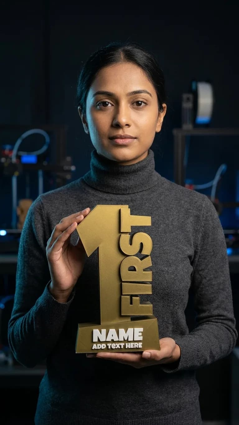 Custom Trophies with Name – 1st, 2nd & 3rd Place Event Awards thumbnail 3