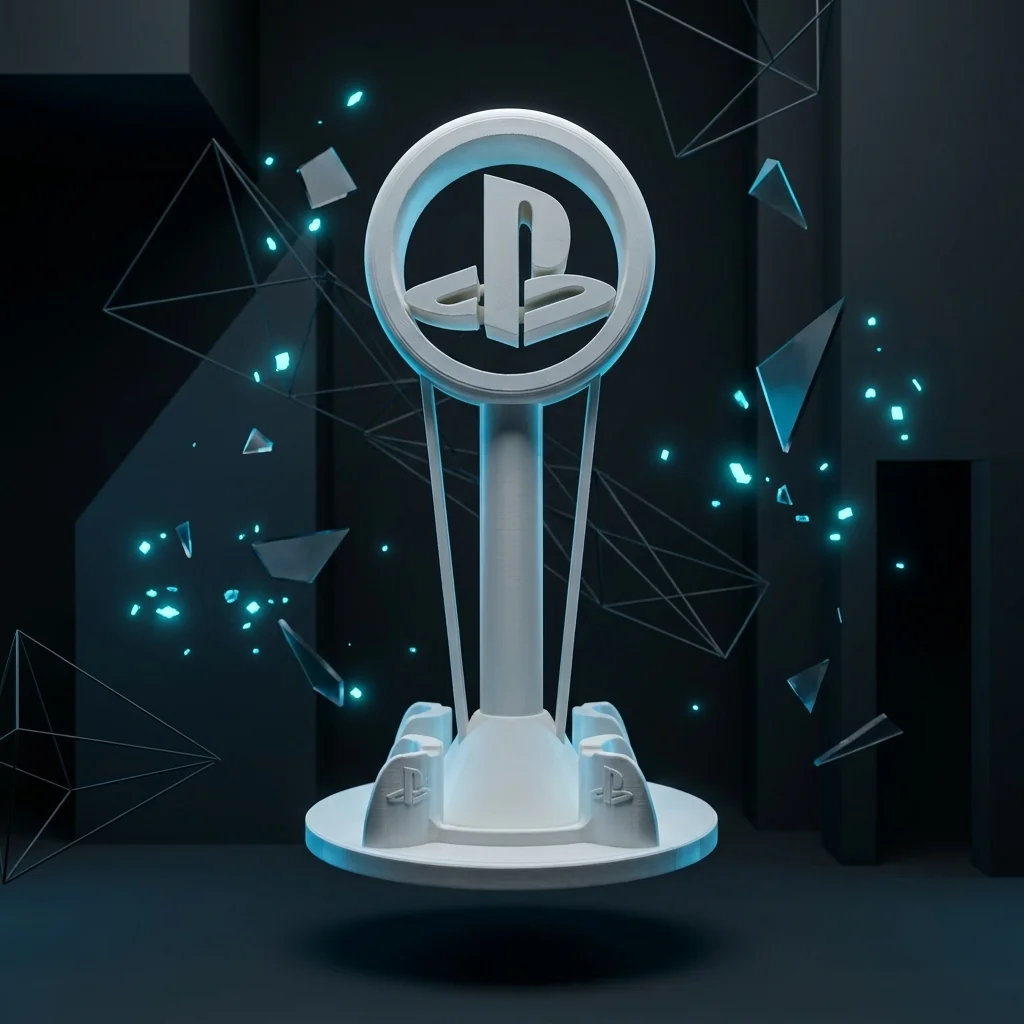 Gaming Headset & Controller Holder – 3D Printed Gaming Stand gallery image 2