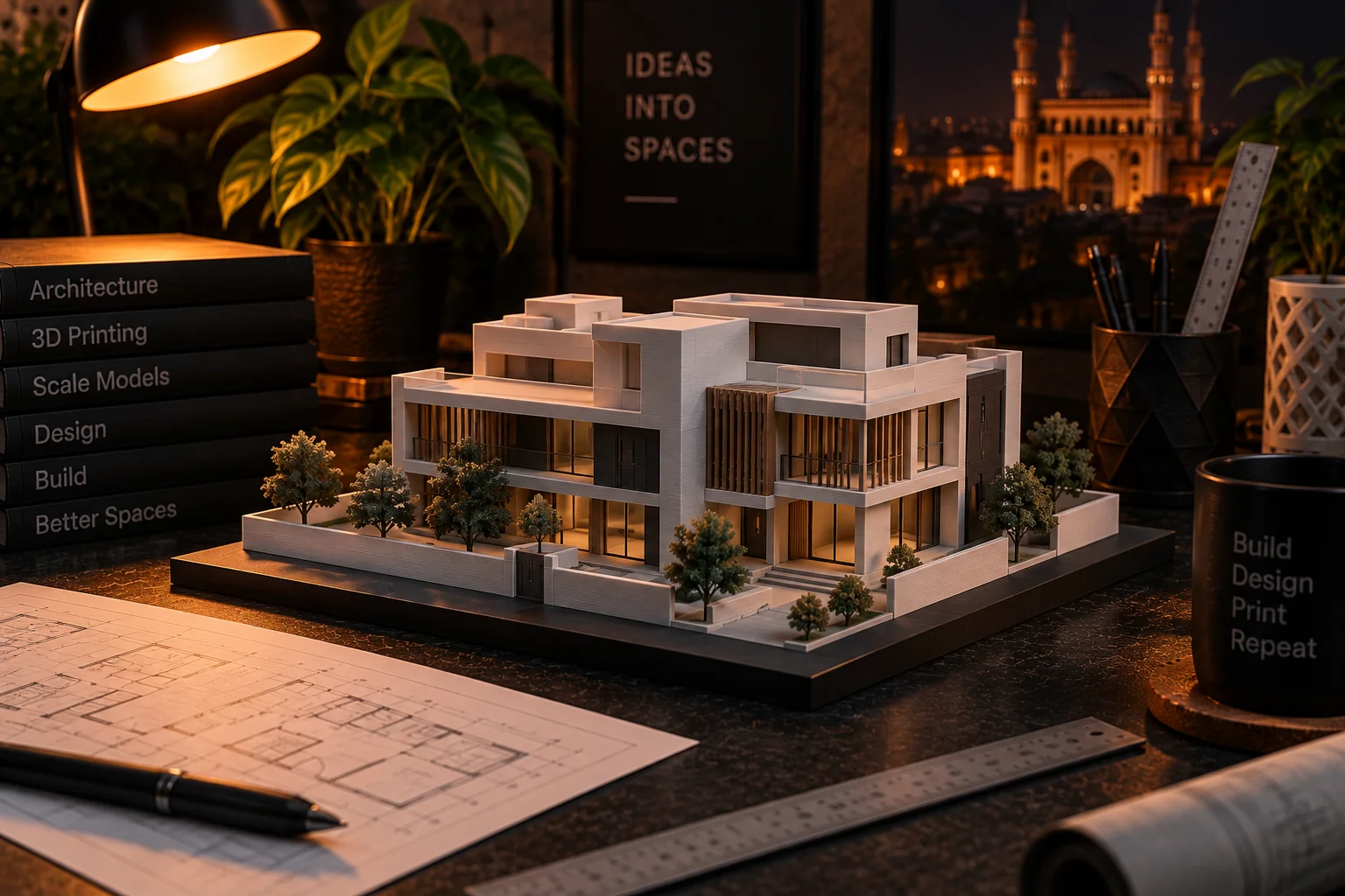 Can VR1 Prints Help Design and Print an Architectural Model? Yes, Here's How.