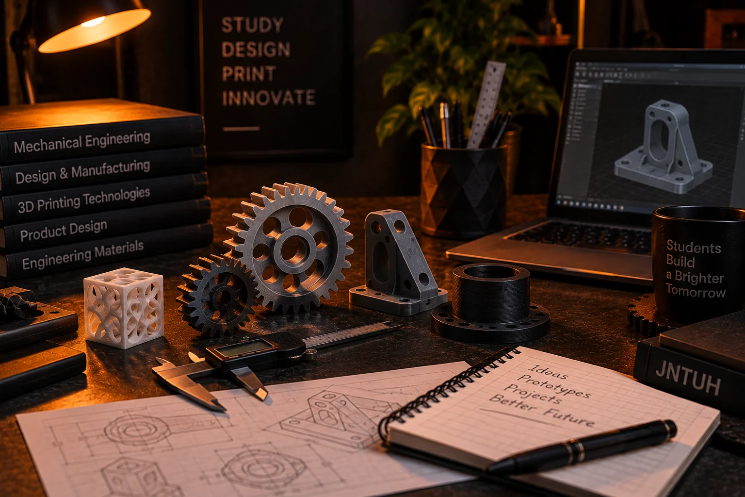 3D Printing for Students at JNTUH and Hyderabad Colleges